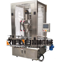 PLC Control Automatic Piston Bottle Cream Filling Machine/stainless steel machine for pesticide powder for farms